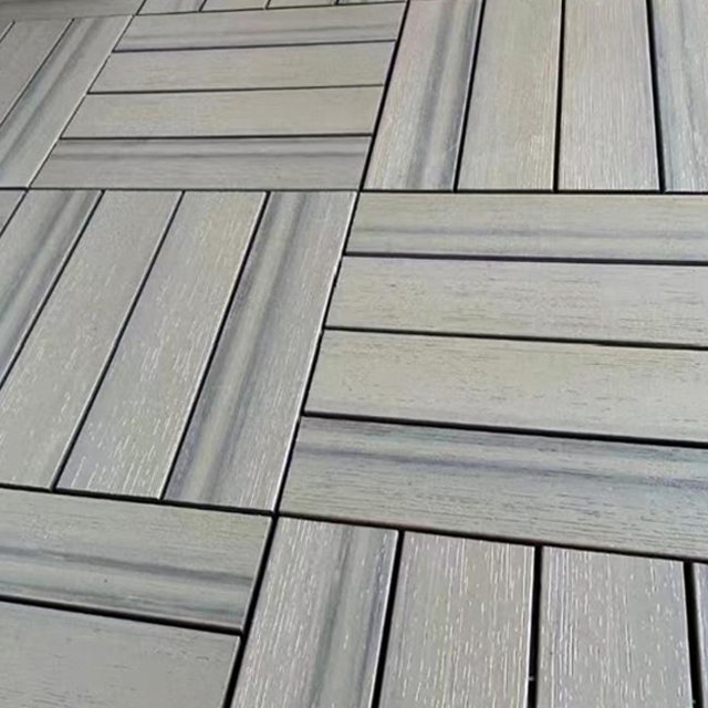 DIYタイル 二層共押出WPCデッキ材
